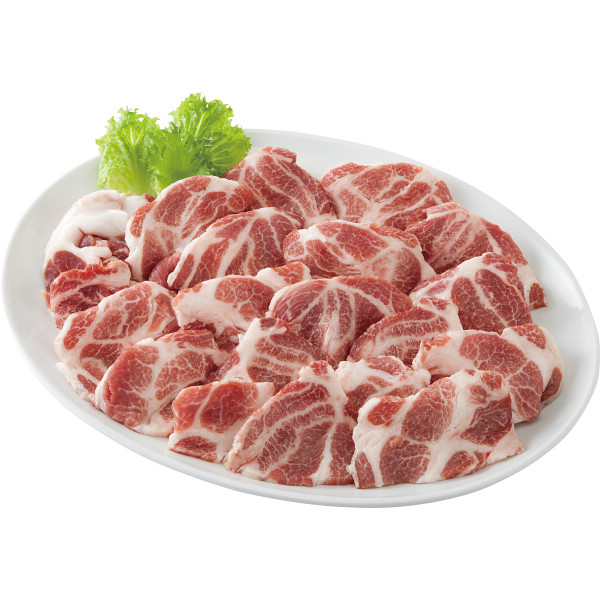 スペイン産イベリコ豚ベジョータ　一口ステーキ用肩ロース（６００ｇ）の商品画像
