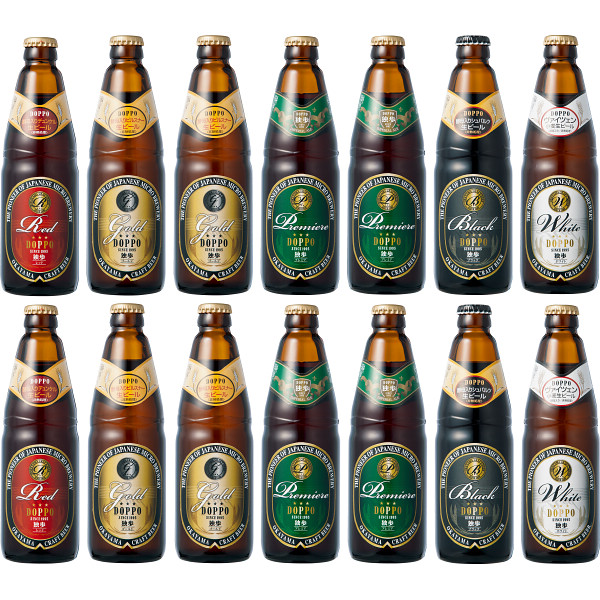 クラフトビール　独歩飲み比べセット（１４本）の商品画像