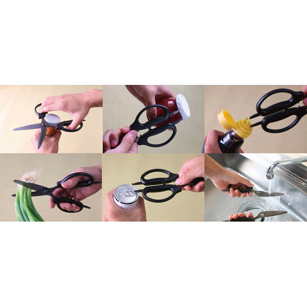 チタンコーティング　キッチンバサミのサムネイル画像1