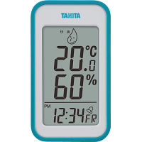 タニタ　デジタル温湿度計 ブルー 