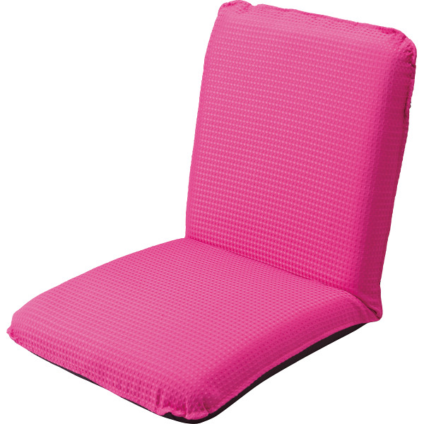 無段階座椅子　ワッフル ピンクの商品画像