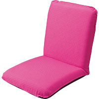 無段階座椅子　ワッフル ピンク 