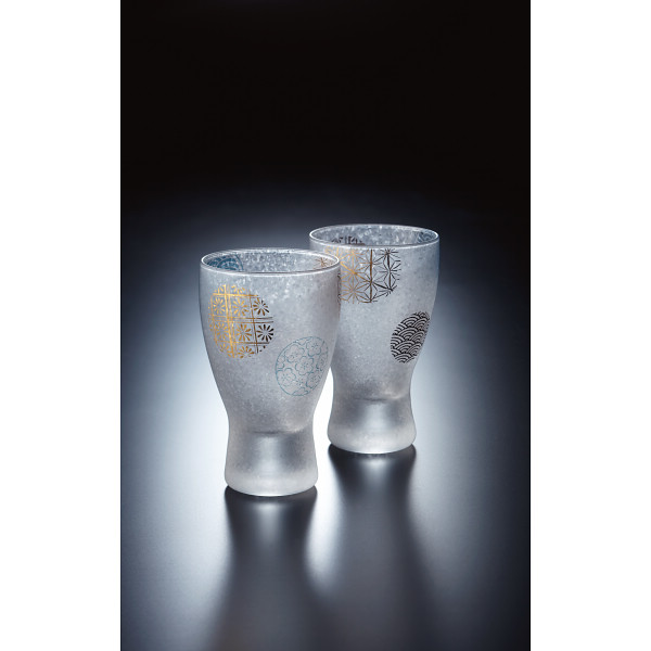 プレミアム　丸紋　ペア酒グラスのサムネイル画像1