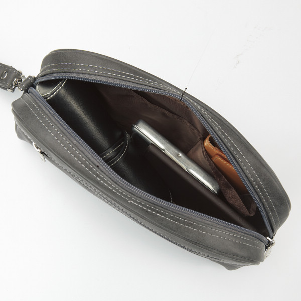 アーノルドパーマー　シンプルセカンドバッグ グレーのサムネイル画像1