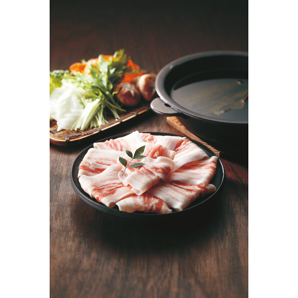 琉球長寿豚　しゃぶしゃぶ用バラ（１．２ｋｇ）のサムネイル画像1