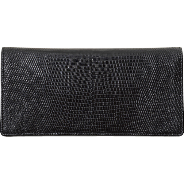 日本製 リザード長財布ブラック | シャディギフトモール