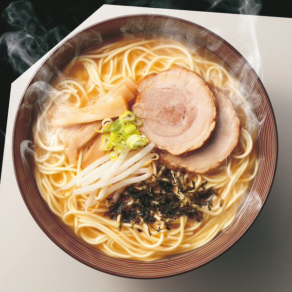 あごだし醤油＆岩塩ラーメンセット（９食　磯紫菜付）のサムネイル画像2