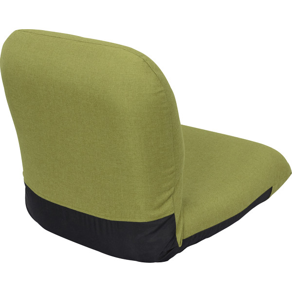 背中を支える美姿勢座椅子 グリーンのサムネイル画像1