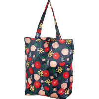 くろちく 和柄エコバッグ(小) ひなげし