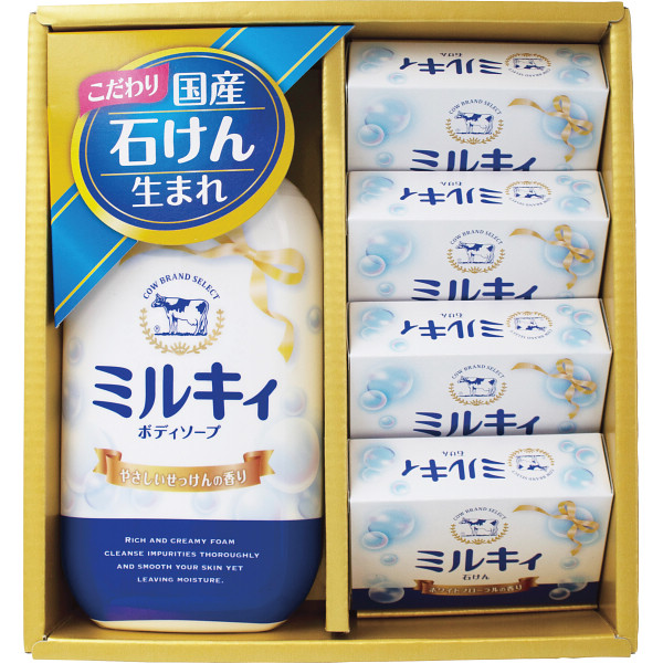 牛乳石鹸　セレクトギフトセットの商品画像