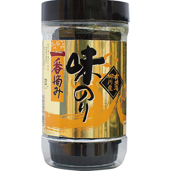 有明海柳川産一番摘み　卓上ボトル　味のり（８切４０枚）の商品画像