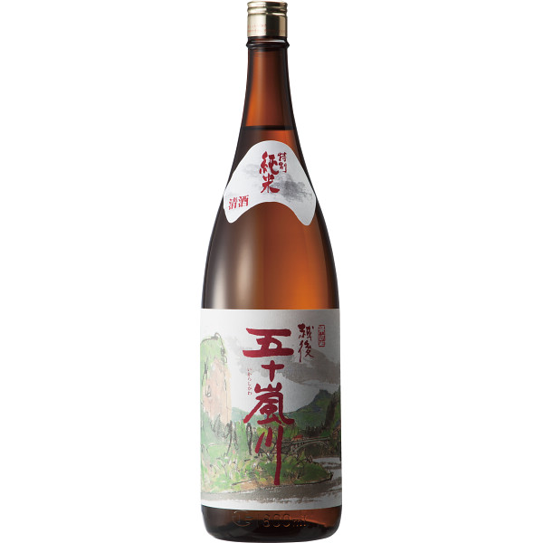 福顔酒造　越後五十嵐川　特別純米酒（１．８ｌ）の商品画像