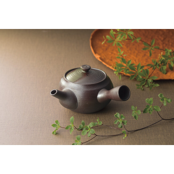 萬古焼　くり型急須３号のサムネイル画像1