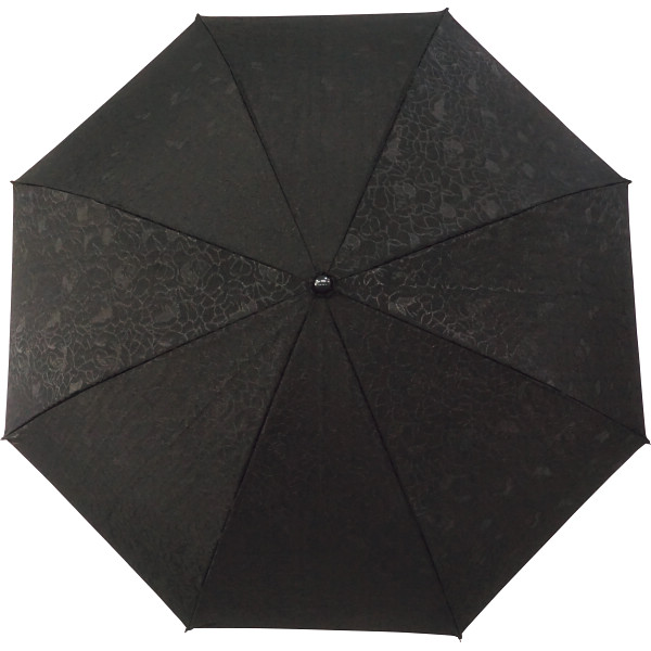日本の職人手作り　ちりめん織　晴雨兼用軽量折日傘 ブラックのサムネイル画像2