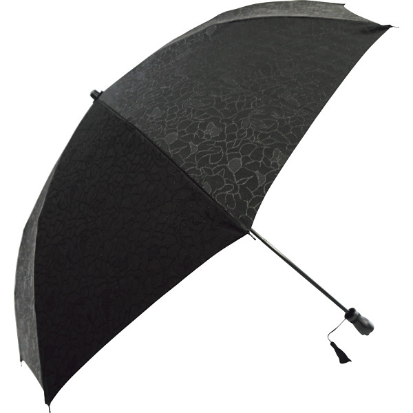 日本の職人手作り　ちりめん織　晴雨兼用軽量折日傘