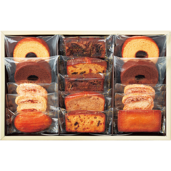 パティスリー　キハチ　焼菓子ギフト（８種１５個入）のサムネイル画像1