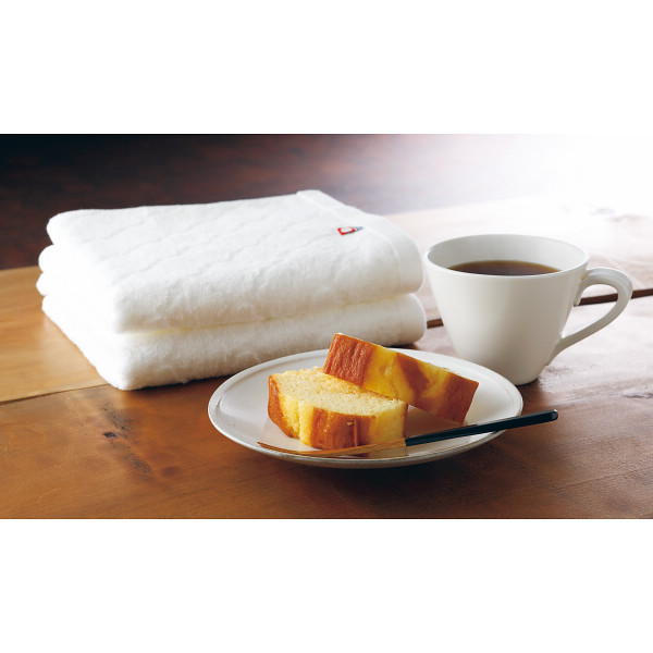 今治製タオル（白の贅沢）＆金澤パウンドケーキ・珈琲セットのサムネイル画像3