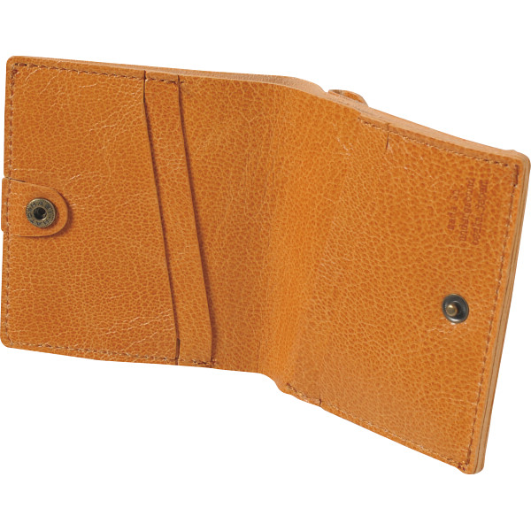 ｍ，ｉ，ｕ，ｏ．ｊ　レディース　二つ折り財布 キャメルのサムネイル画像1