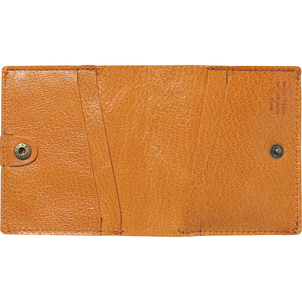 ｍ，ｉ，ｕ，ｏ．ｊ　レディース　二つ折り財布 キャメルのサムネイル画像2