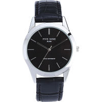 ファイブナイン　メンズウオッチ ブラック文字盤 