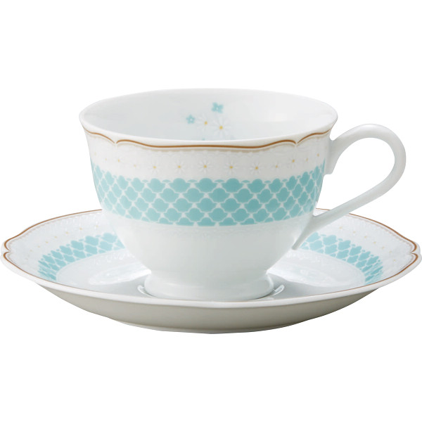 ノリタケ　デイジーベル　ティー・コーヒー碗皿 ブルーの商品画像