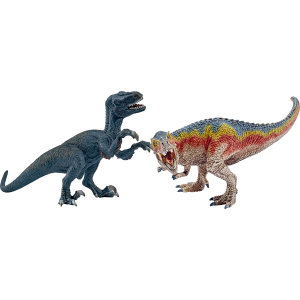 ティラノサウルス・レックスとベロキラプトル（小）の商品画像