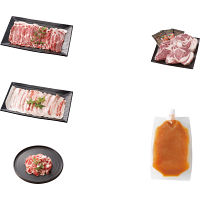 和歌山県産　「イブ美豚」（猪豚肉）　しゃぶしゃぶ＆ステーキ用セット