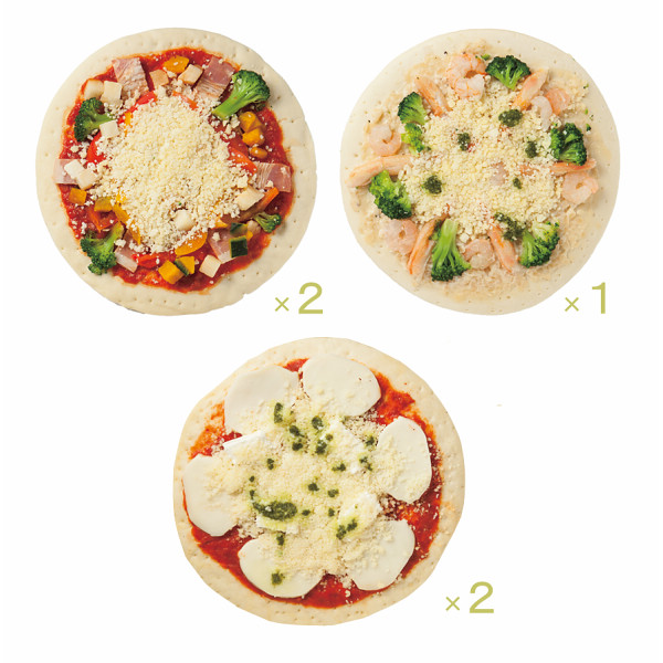 北海道チーズピザセットの商品画像