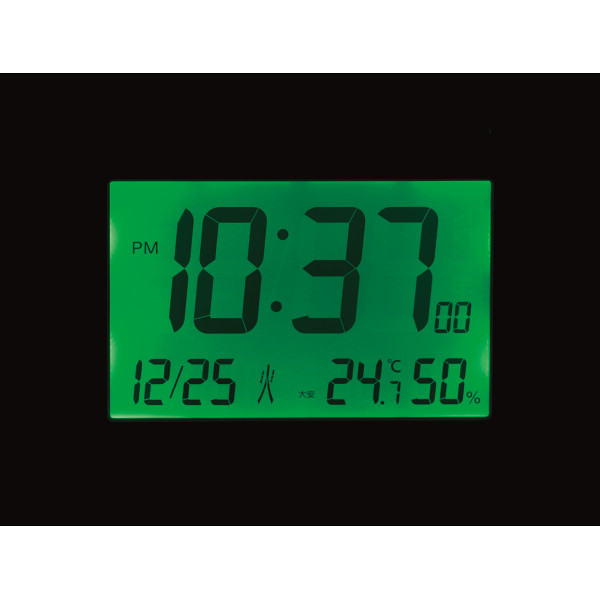 リズム　電波目覚まし時計（掛置兼用） １～２９個のサムネイル画像1