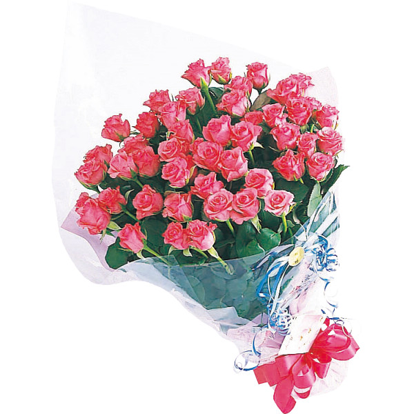 バラの花束　２１本から１００本までのお申し込み ピンクのサムネイル画像1