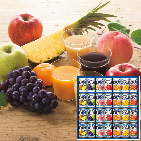 カゴメ　果汁１００％フルーツジュースギフト（２８本）の商品画像