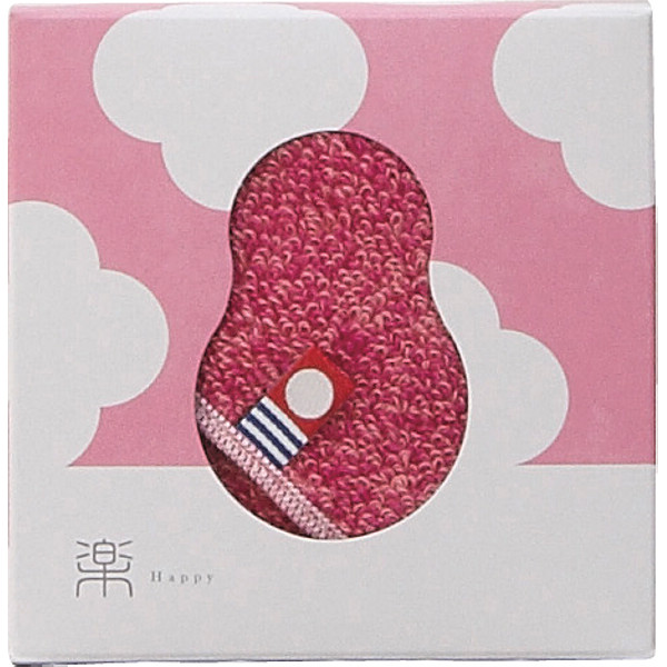 コトハコ　タオルハンカチ ピンクの商品画像