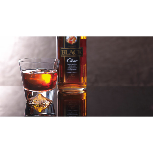 【父の日専用】田島窯　江戸硝子　富士山　ロックグラス（木箱入）のサムネイル画像6