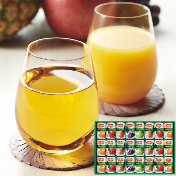 デルモンテ　果汁１００％ジュース詰合せ（２４本）の商品画像