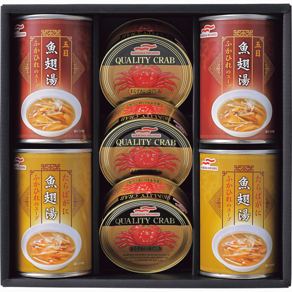マルハニチロ　ふかひれスープ・かに缶詰詰合せのサムネイル画像2