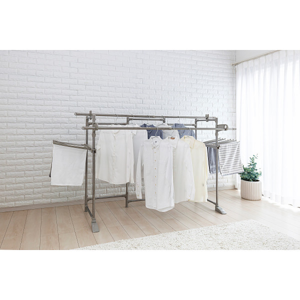 セキスイ　ステンレス多機能ものほし台のサムネイル画像2