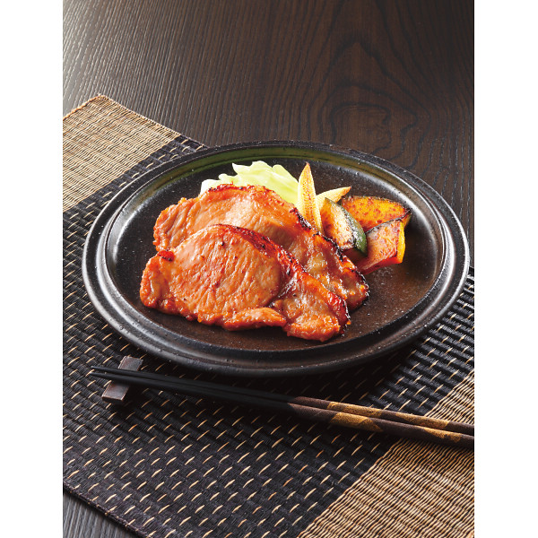 鹿児島県産黒豚ロース味噌漬（１０枚）のサムネイル画像1