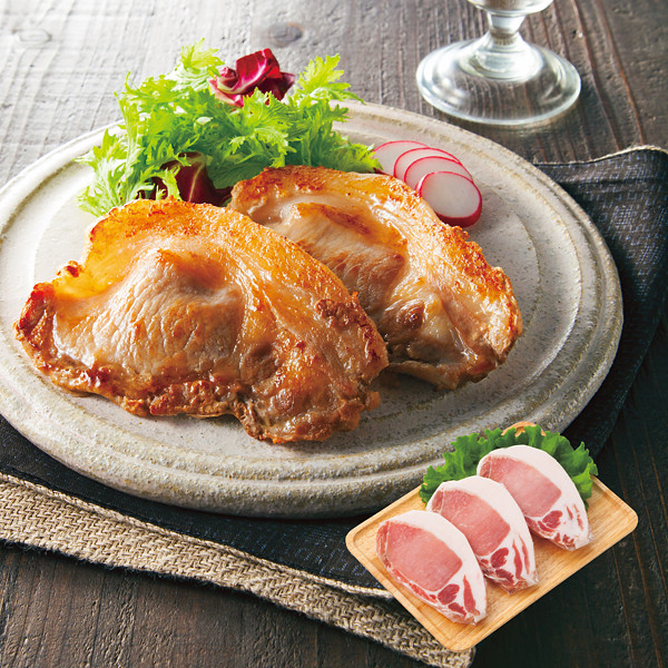 鹿児島県産　豚ロースステーキ（３枚）の商品画像