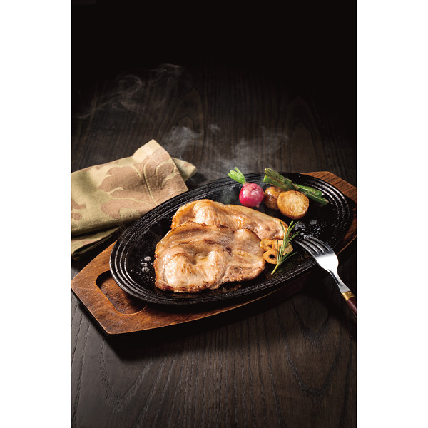 鹿児島県産黒豚ロースステーキ（６枚）のサムネイル画像1