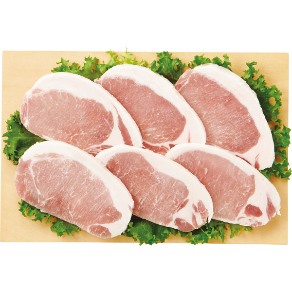 鹿児島県産黒豚ロースステーキ（６枚）の商品画像