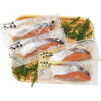 北海道天然鮭切身詰合せ