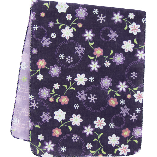 くろちく 両面ガーゼてぬぐい雪割草 ４１８０６８０２ シャディ ギフトモール