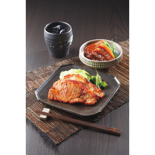 鹿児島県産黒豚角煮＆ロース味噌漬セットのサムネイル画像1