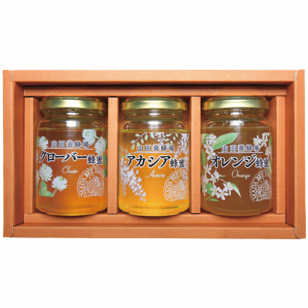 山田養蜂場　世界のはちみつ３本セットのサムネイル画像3