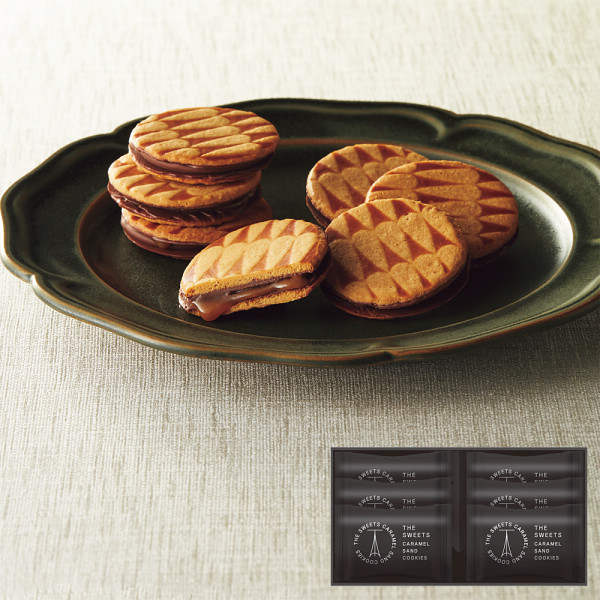 ザ・スウィーツ　キャラメルサンドクッキー（６個）の商品画像