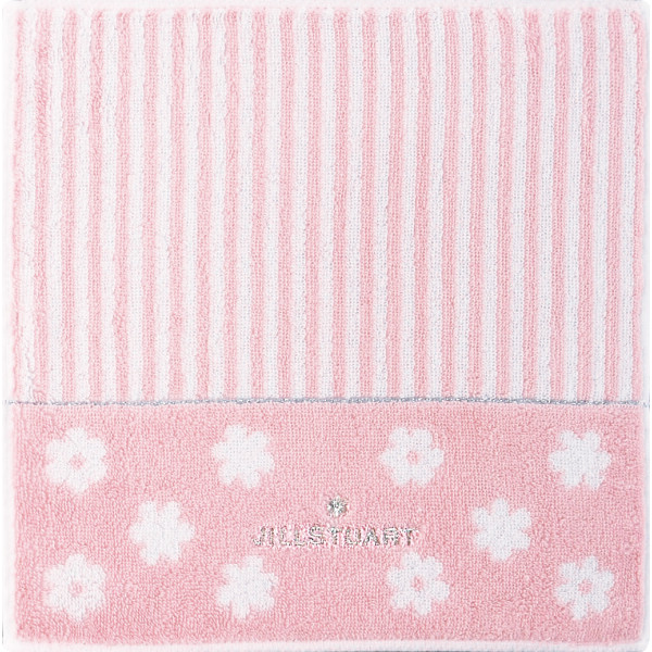 ジルスチュアート　タオルハンカチ ピンクの商品画像