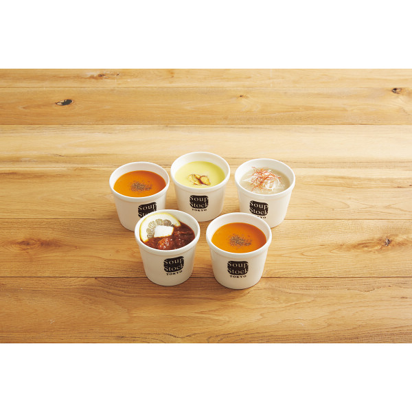 スープストックトーキョー　人気４種のスープセットの商品画像