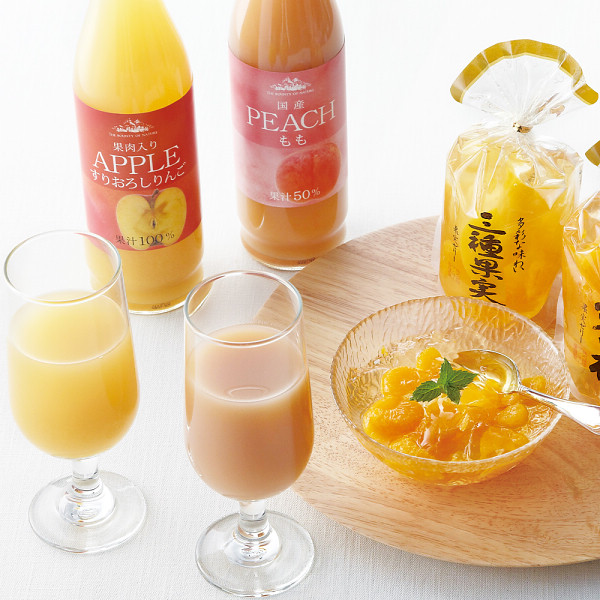 果実のゼリー・フルーツ飲料セットの商品画像