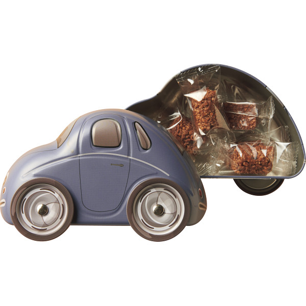 自動車缶 レッド・ブルーのサムネイル画像1