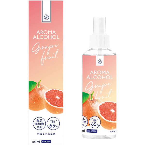 アロマアルコール６５（１００ｍｌ） ピンクグレープフルーツの商品画像